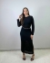Vestido Rendado Modal Lua - Preto