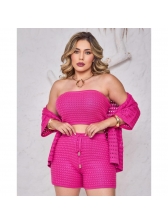 Top Faixa Colmeia Serena - Pink