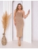 Vestido Lurex Malu - Dourado