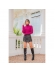 Blusa Gola Alta Modal - Fucsia