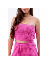 Top Faixa Colmeia Serena - Pink