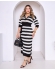 Vestido 2 Cores Viviane - Preto com Off